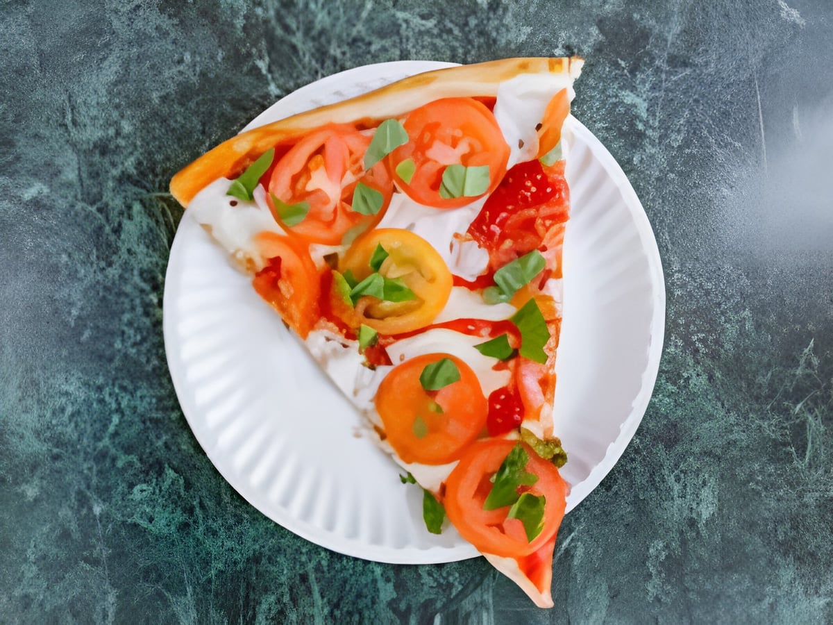 Fresh Mozzarella Pizza Slice